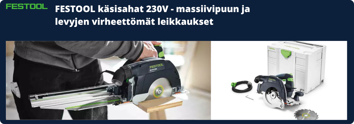 Festool käsisahat